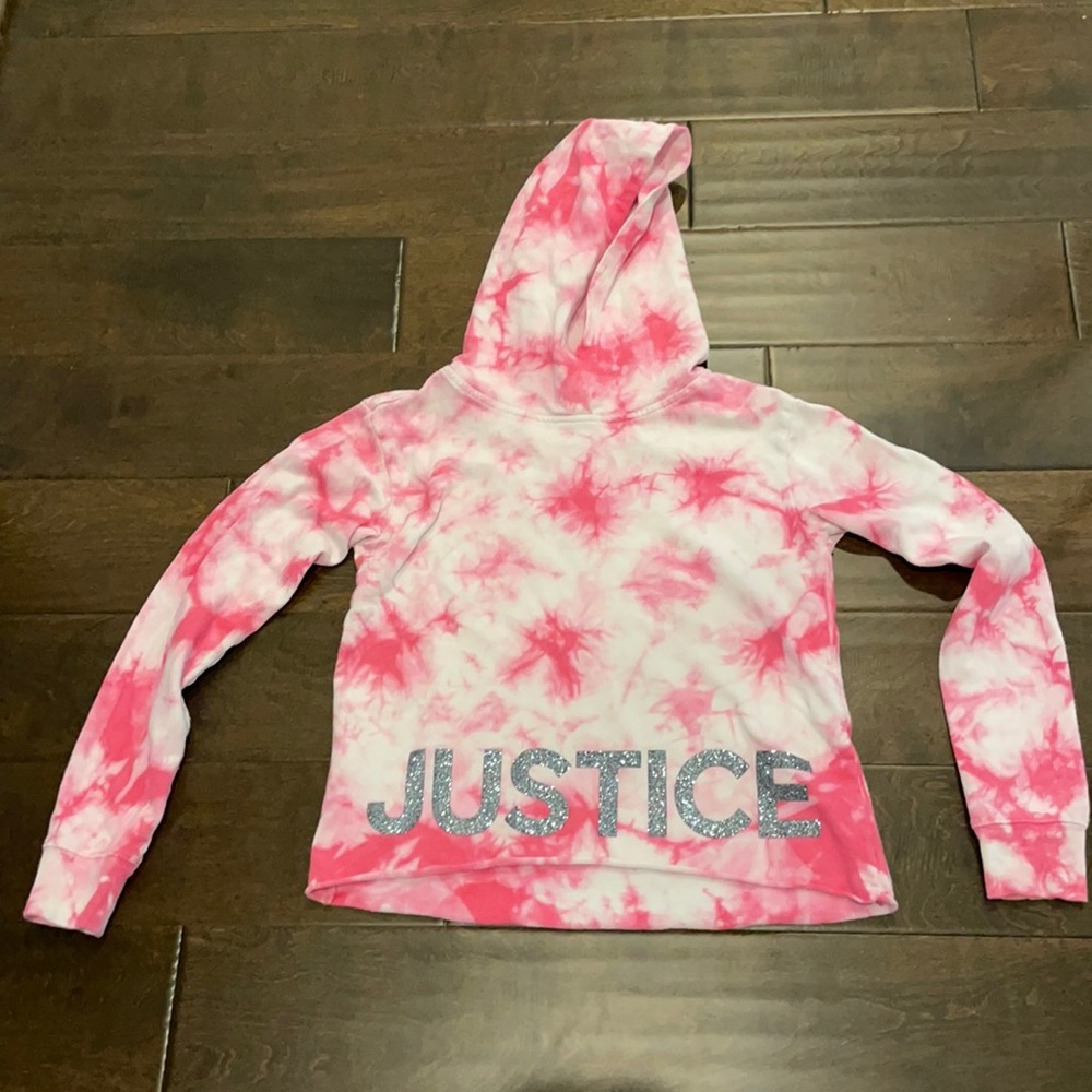 EUC Justice Tie Dye Hoodie